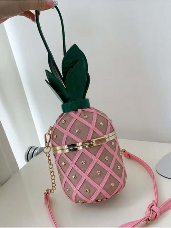 Nu Shuz Handbags - Unique 3D Pineapple High Quality Key West By The Pool Bag Clutch Crossbody